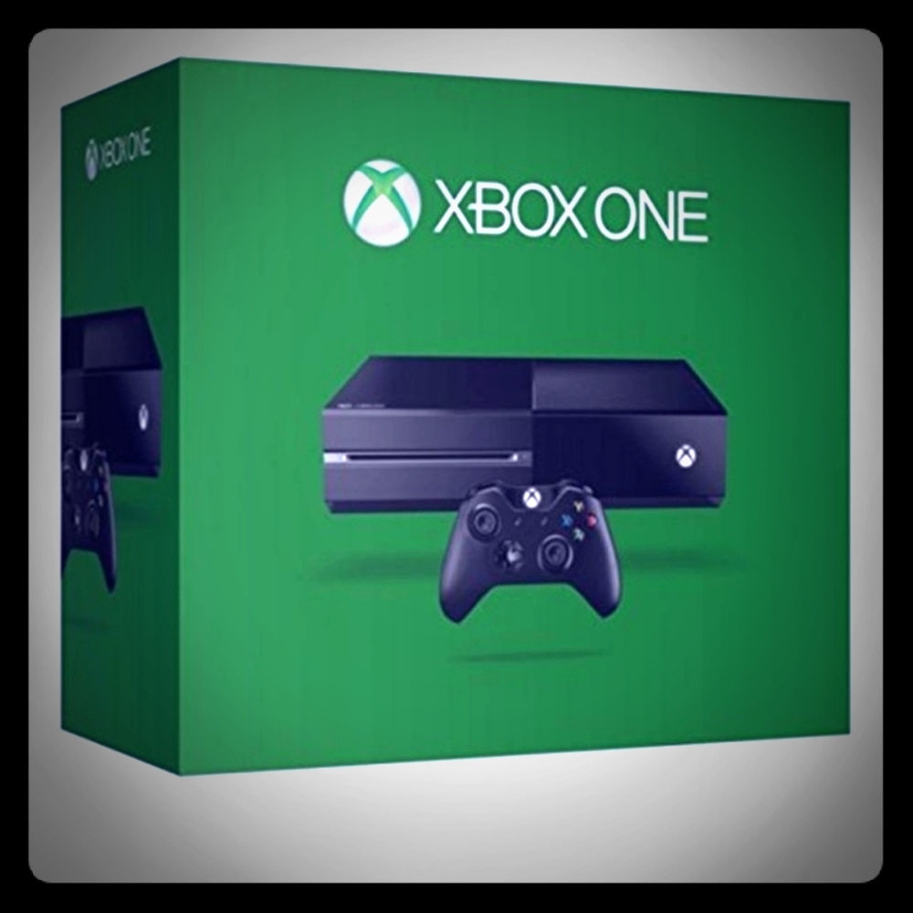 Xbox 1 500gb w/ controller and 5 games